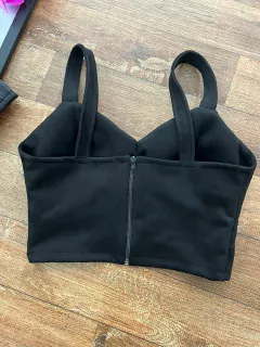 Cropped suede na internet