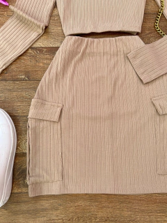Conjunto canelado Lu - buy online