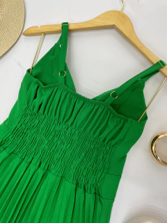 Vestido plissado - (cópia) - (cópia) - (cópia) - (cópia) - (cópia) - (cópia) - Glamix 