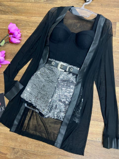 Cardigan tule - comprar online