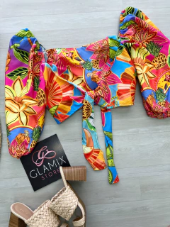 Cropped estampado - buy online