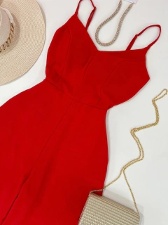 Macacão Júlia vermelho - comprar online