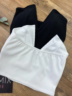 Cropped 3d tomara que caia - comprar online