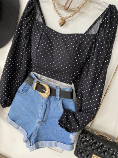 Cropped poá - Glamix 