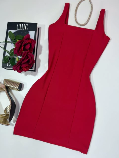 Vestido tubinho vermelho - buy online