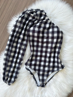 Body Manga Nula xadrez - comprar online