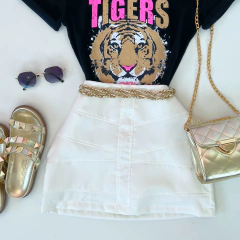 Saia shorts alfaiataria na internet