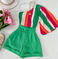 Shorts alfaiataria (cores) - Glamix 