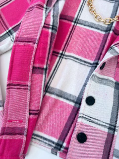 Jaqueta xadrez flanelada - comprar online