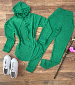 Conjunto lãzinha 2 peças Verde