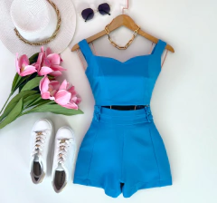 Conjunto Alfaiataria Azul