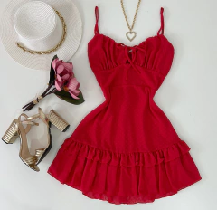 Vestido Babi vermelho