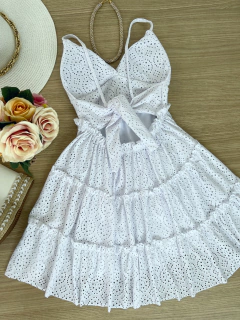 Vestido laise branco - comprar online