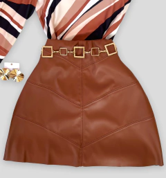 Saia couro fake - buy online
