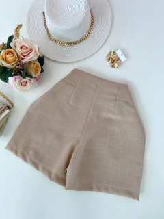 Shorts cru linho na internet