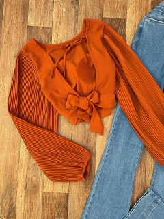 Cropped Plissado - Glamix 