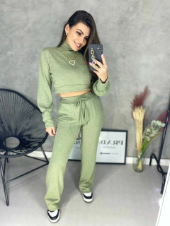 Conjunto wide leg lãzinha na internet