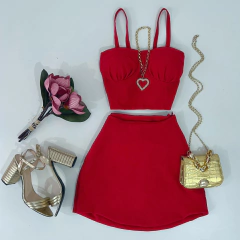 Conjunto linhão vermelho