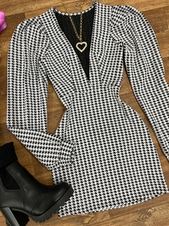 Vestido Pied de Poule - buy online