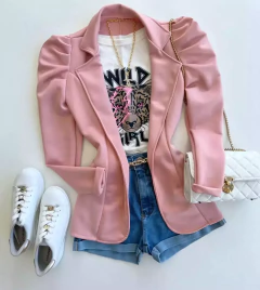 Blazer princesa rosê
