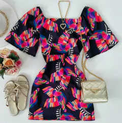 Vestido tropical