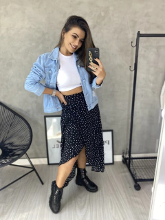 Jaqueta jeans na internet