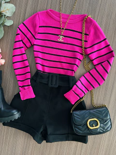 Blusa listrada modal - comprar online