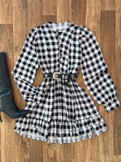 Vestido/Bata xadrez