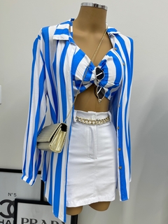 conjunto camisa e cropped na internet