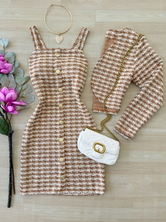 Conjunto Vestido Tweed - Glamix 