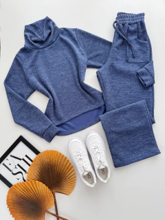 Conjunto lãzinha canelado na internet