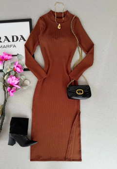 Vestido longo basic na internet