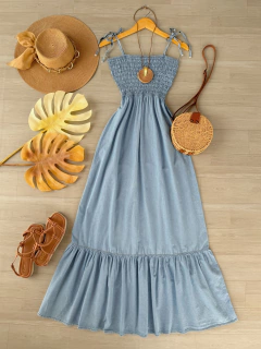 Vestido Longo Jeans