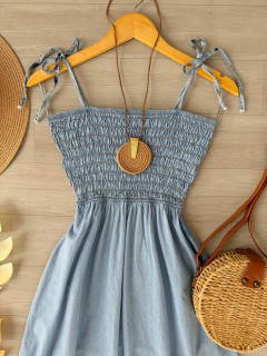 Vestido Longo Jeans - comprar online