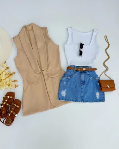 Imagem do Maxi colete alfaiataria