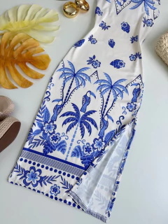 Vestido midi inspired FRM na internet