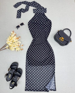 Vestido tule midi - comprar online