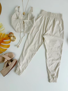 Conjunto linho jogger - Glamix 