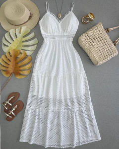 Vestido rendado - comprar online