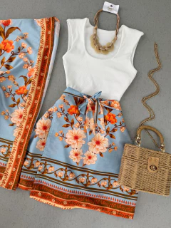Conjunto kimono na internet