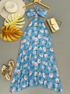 Vestido plissado - comprar online