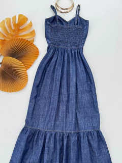 Vestido Longo Jeans (cópia) (cópia) (cópia) - (cópia) - Glamix 