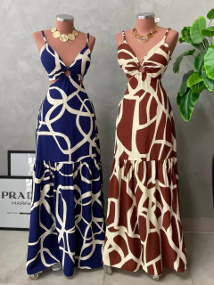 Vestido longo argola - Glamix 