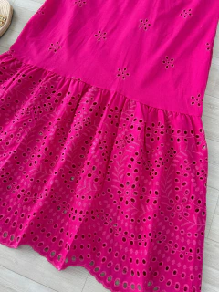 Vestido longo laise na internet