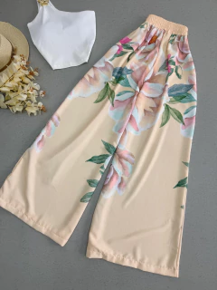 Calça pantalona inspired FRM na internet