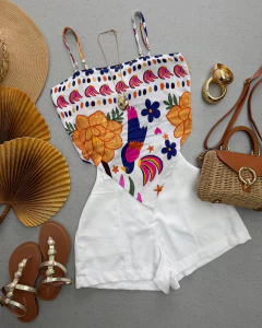 Cropped lenço - comprar online