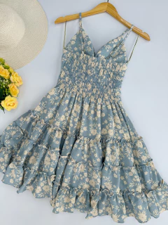 Vestido rodado floral - Glamix 
