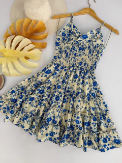 Vestido rodado floral - Glamix 