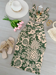 Conjunto mídi canelado - comprar online