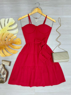 Vestido Isa VERMELHO